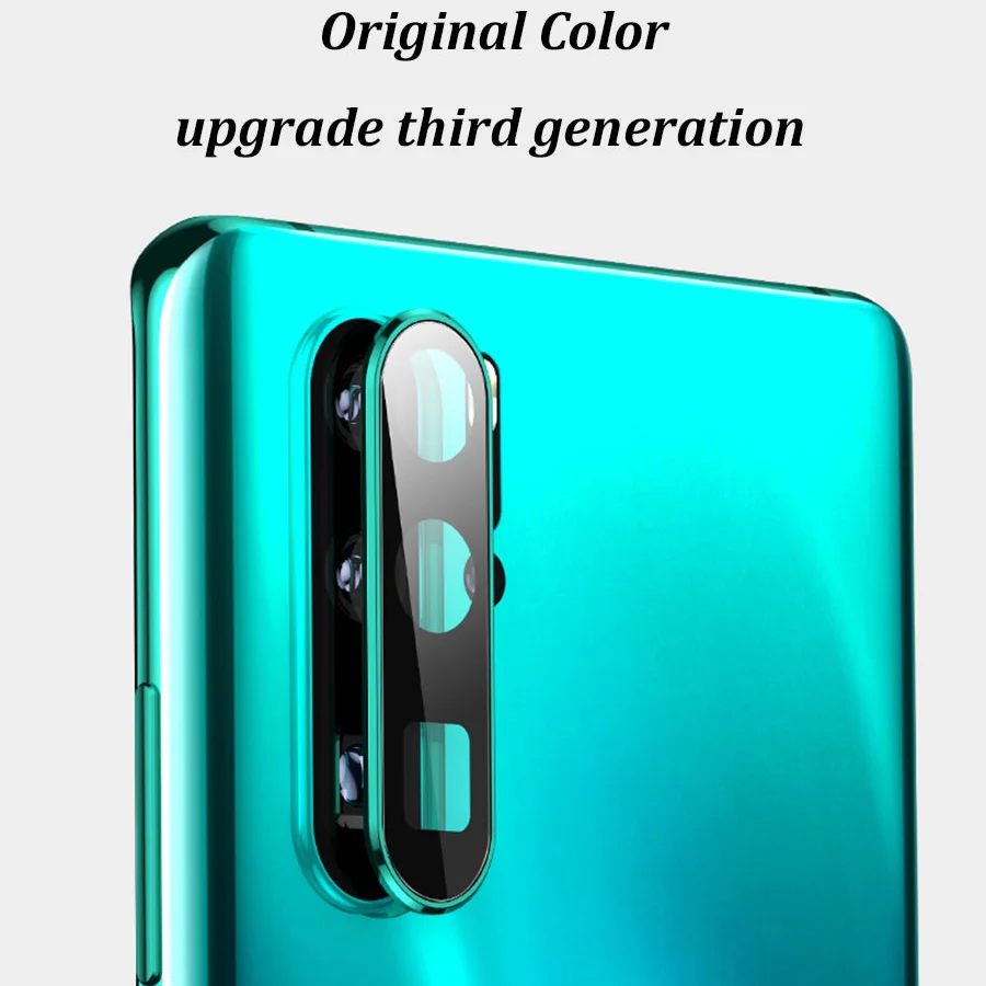 P40 Pro закаленное стекло для Huawei P30 металлическое защитное кольцо объектива камеры