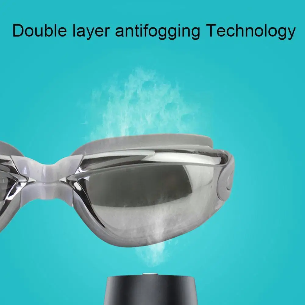 

Fashion Swimming Goggles High-definition Professional Electroplating Swimming Waterproof And Goggles Swimming Anti-fog Myop A5V5