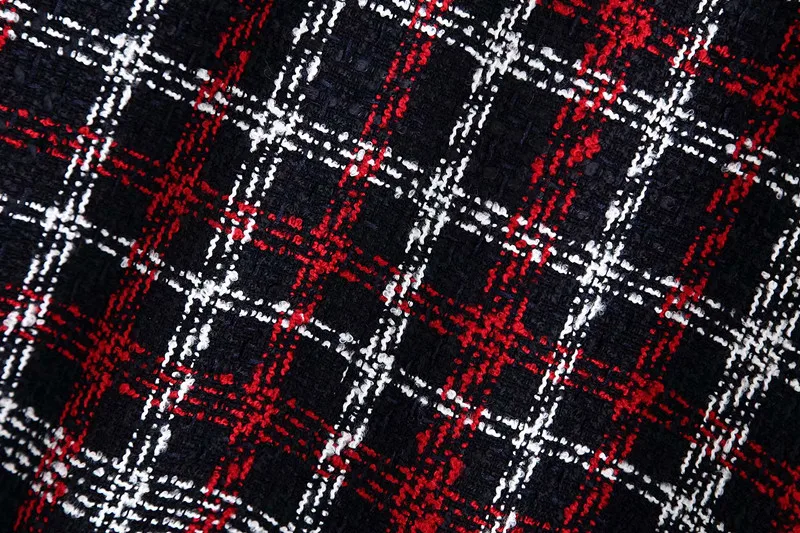 Vadim Veste Femme Zaful зимняя Длинная женская накидка в клетку длинный пуховик женские пальто Manteau Laine Casaco Rosa Preto Manteaux YL282