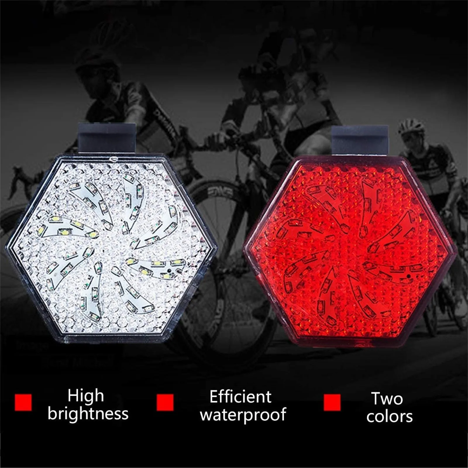 

Bicycle Accessories USB Rechargeable Bike Light Set LED Bicycle Light 650mah 2 Light Mode Waterproof accesorios para bicicletas