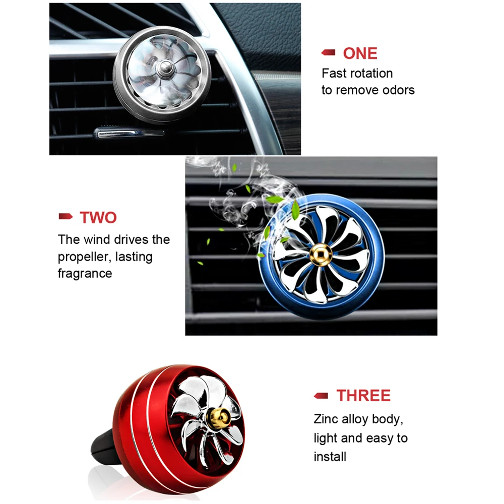 Автомобильный освежитель воздуха для духов автомобильный вентилятор зажим