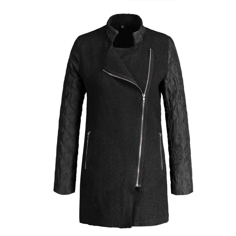 Ветровка куртка осенняя и зимняя с боковой молнией кардиган пальто Повседневная