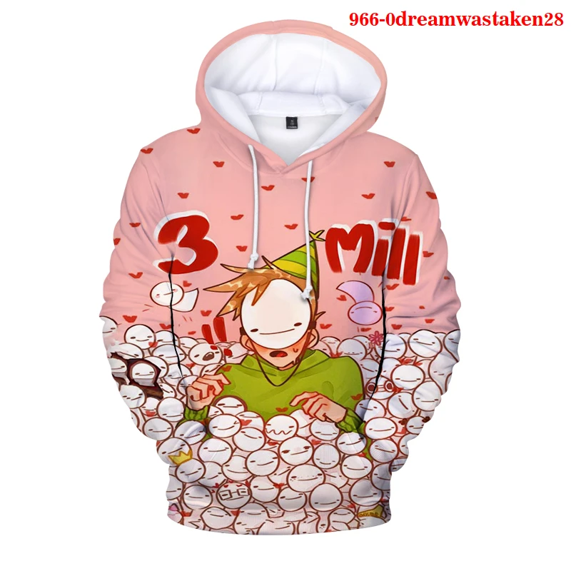 

Men's Hoodie Dream Merch Sweatshirt Women's Clothing 2021 Kawaii Hoody Korean Fashion Harajuku Pullover Casual Top 3D print