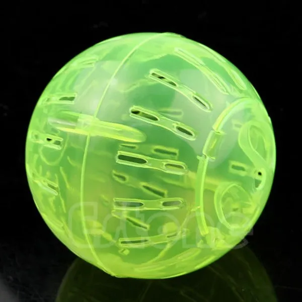 

1Pc Pet Dogs Hamster Toys Rodent Mice Jogging Hamster Gerbil Rat Play Plastic Exercise Ball Toy Hot Gift