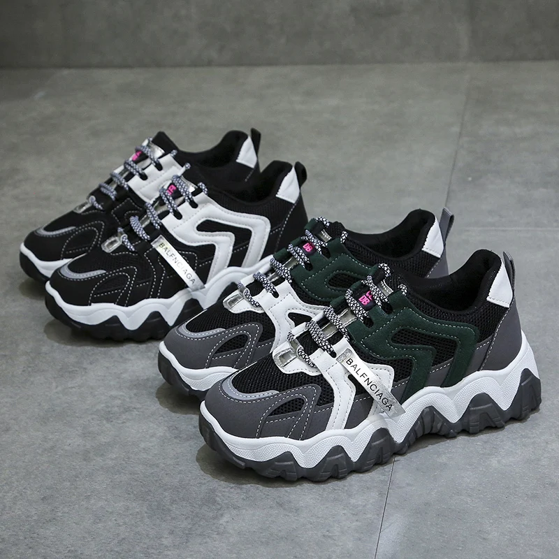 RUIFF/Женская обувь Женская спортивная Обувь для бега с большой подошвой улицы