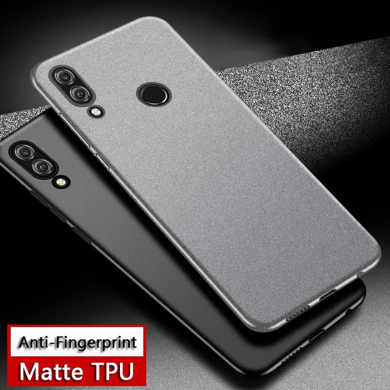 UPaitou Upgrade Matte Case for Huawei Y9 Y7 Y6 Pro Prime Y5 2019 2018 Anti Fingerprint Soft Cover |