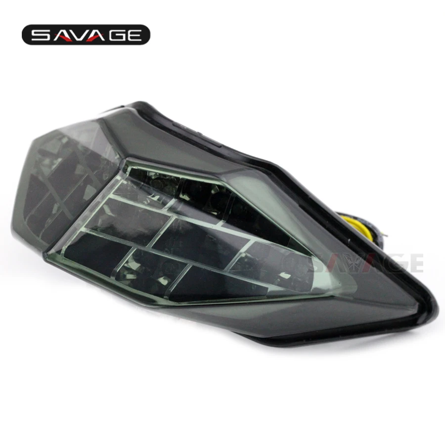 Светодиодный задний стоп светильник сигнал поворотный для KAWASAKI Z250 Z300 NINJA 250/300