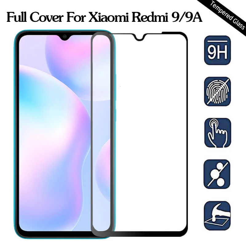 

Film Protection on For Redmi 9 9A Glass Screen Protectors For Xiaomi Redmi 9a 9 Tempered Glass For Redmi9 Redmi9a HD Clear Glas