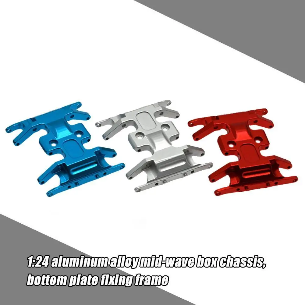 

1/24 Simulation Model Car Axial SCX24 90081 Aluminum Chassis Box Bottom Frame Alloy Mid-wave Plate Fixing Z5C8
