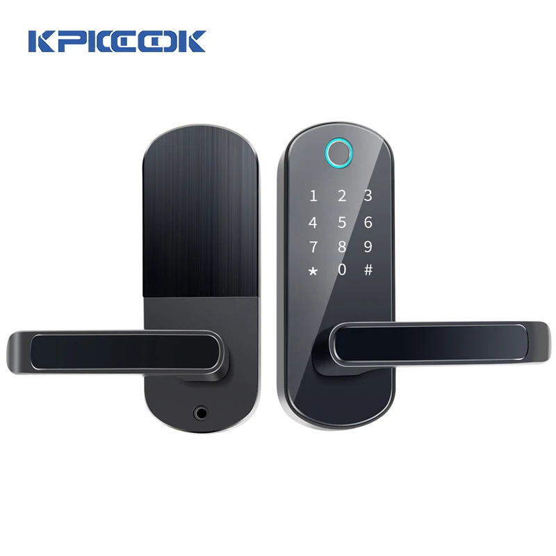 Умный дверной замок KPIOCCOK с 3D сканированием отпечатков пальцев Bluetooth TT приложение
