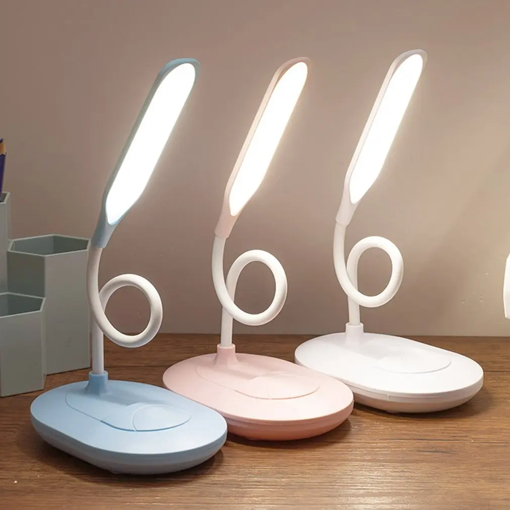 

Wiederaufladbare LED USB Buch Licht Lesen Licht Flexible Buch Lampe Dimmer Clip Tisch Schreibtisch Lampe Tragbare Clip Licht