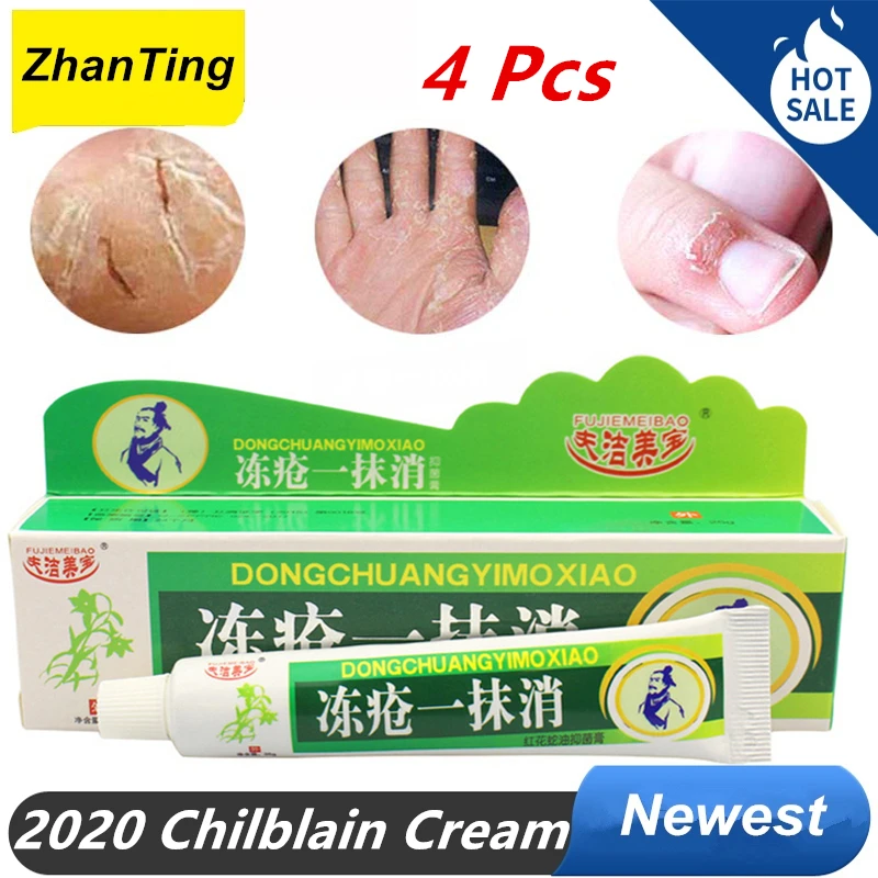ZhanTing обморожения крем китайской медицины мазь для рук от трещин на ногах пяткой