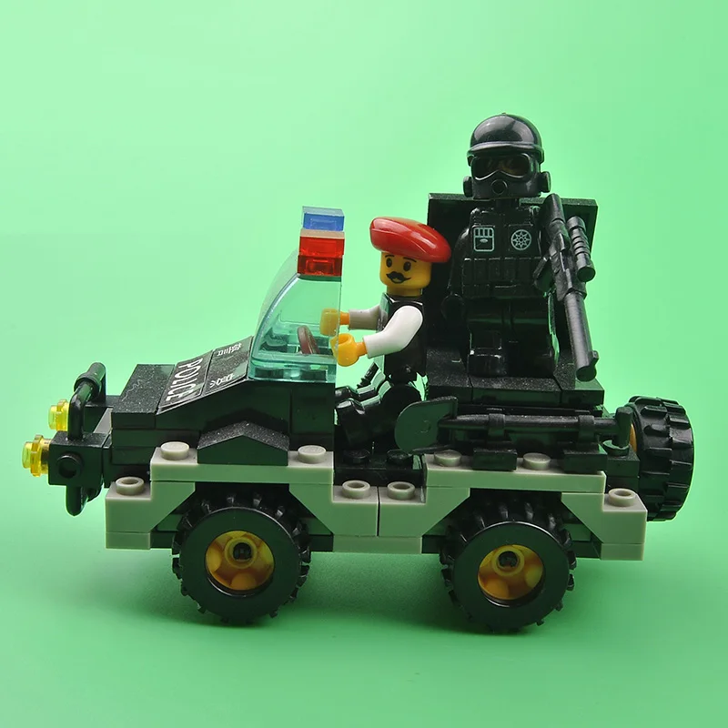 Swat полицейская команда городской автомобиль бронированный грузовик командный