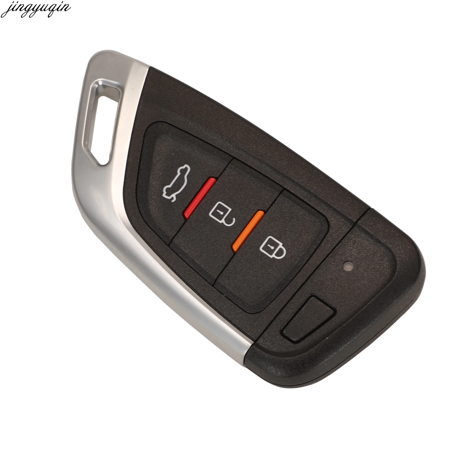 

Jingyuqin Remote Control Flip Car Key For Xhorse VVDI/VVDI 2 Part Number XSKF01EN 3 Buttons Smart Card Fob