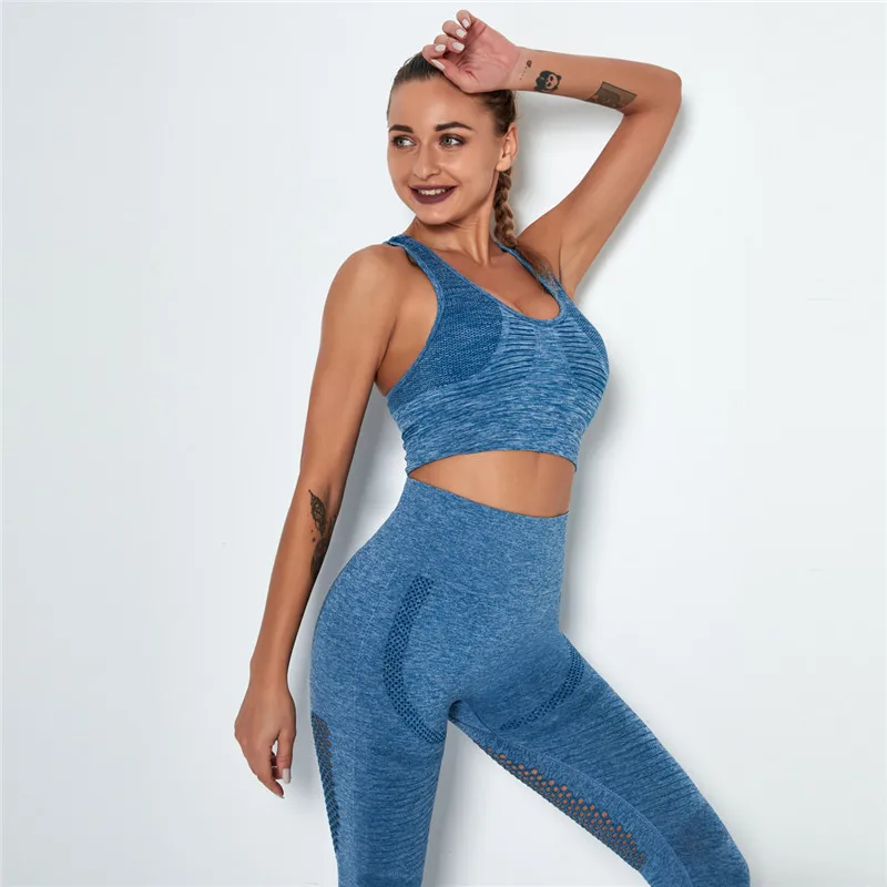 2020 горячая Распродажа ударопрочные бюстгальтеры для йоги костюм женщин
