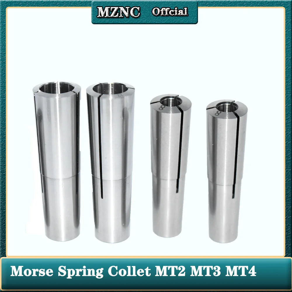 MT3 M12 collet set thread M10 MT2 MS Mohs tapper collet morse precision spring collet clamping tool for CNC machine milling