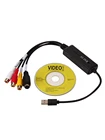 USB 2,0 Easycap захват 4-канальный Видео ТВ DVD RCA VHS Аудио Захват адаптер карта для ТВ видео DVR с CD драйверами Бесплатная доставка