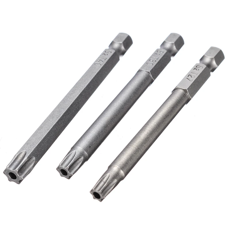11 шт. 75 мм магнитная сталь S2 отвертка с шестигранной головкой Torx