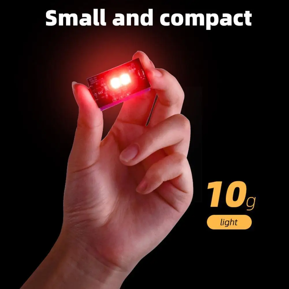 1PC For Dajiang UAV Flash Light Air2s 3 Colors Mini Flash Lights Night Spirit Searchlight Light Warning Safety Accessories P3U9