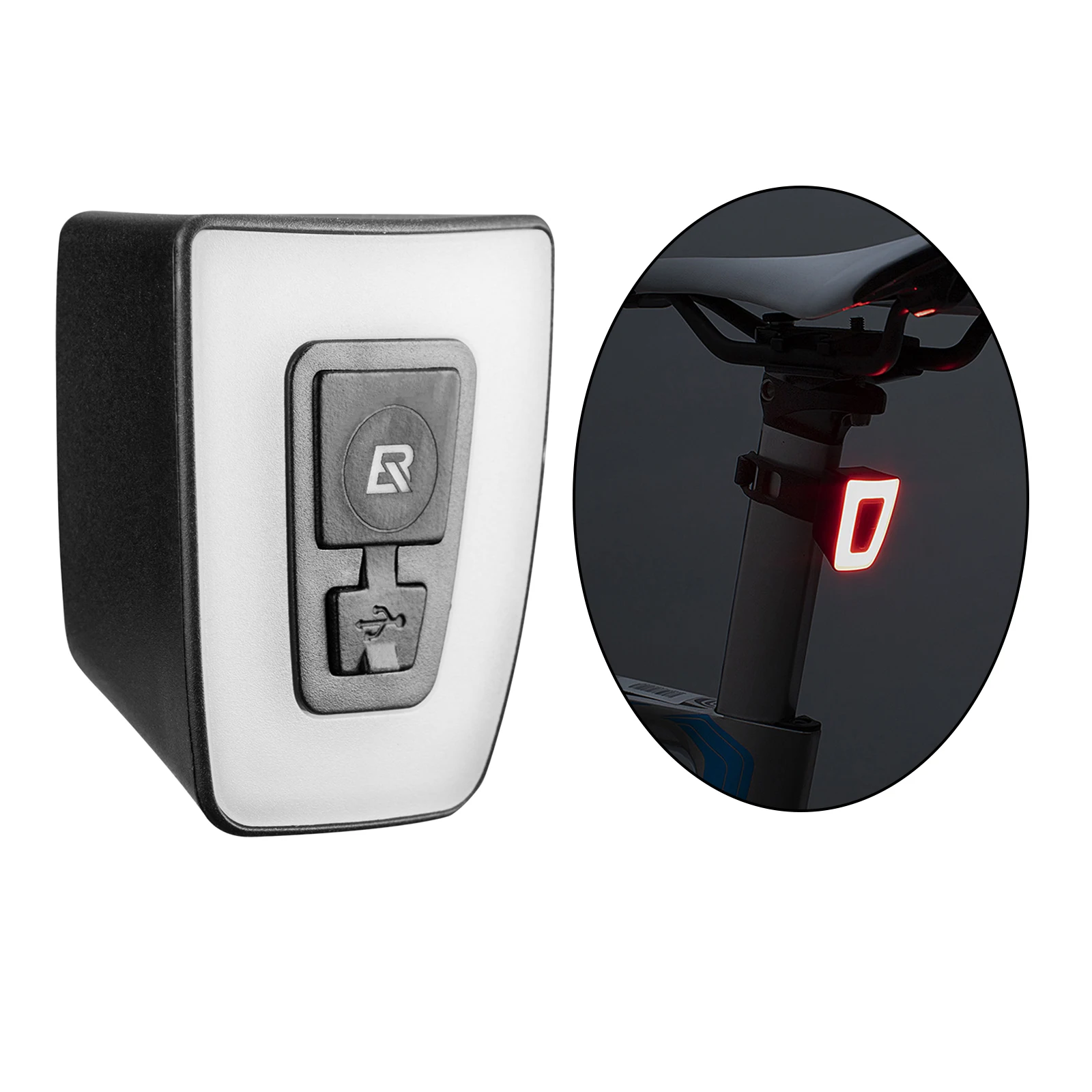 

Велосипедный задний светильник, водонепроницаемый светодиодный задний свет для велосипедного шлема светильник, легко установить MTB