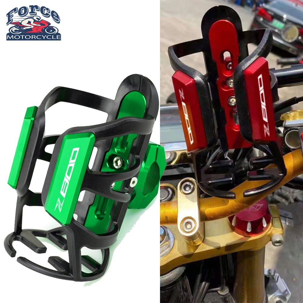 

For Kawasaki Z800 Z 800 2013-2016 2015 2014 high quality Motorcycle CNC Aluminum+ Rubber Beverage Water Bottle Drink Cup Holder
