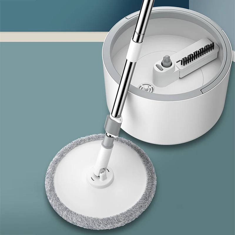 Швабра с круглым ведром SDARISB умная швабра для уборки дома лентяйка |