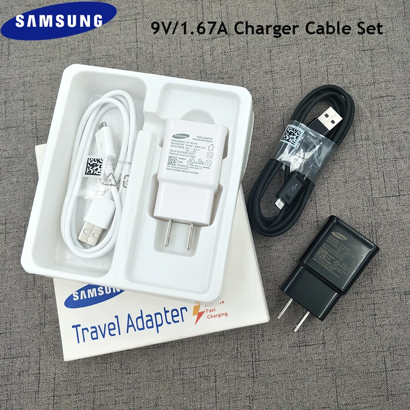 Оригинальный Samsung 15 Вт USB адаптер для быстрой зарядки настенный с вилкой