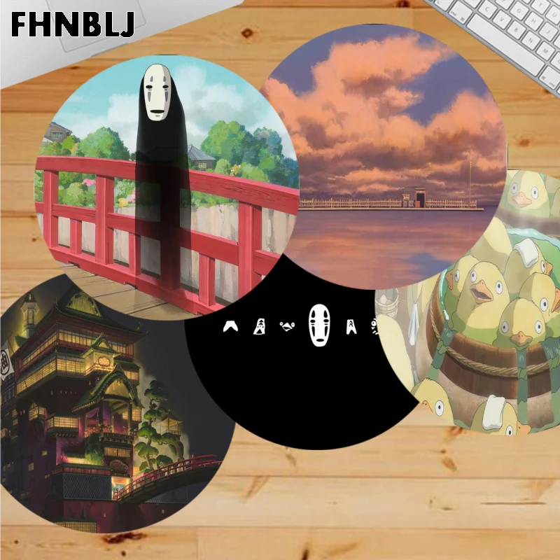 

Funny Japan Anime Spirited Away Unique Desktop Pad Game Lockedge Mousepad Anti-Slip Laptop PC Mice Pad Mat gaming Mousepad