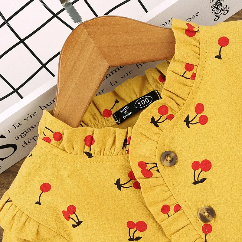 Платья для девочек 2020 Корейская версия осенней одежды маленьких новое платье