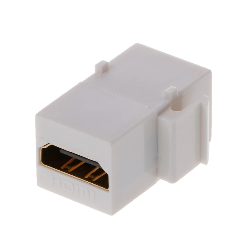 

1PC Keystone HDMI Connector HDMI Insert Coupler Slot Female To Female