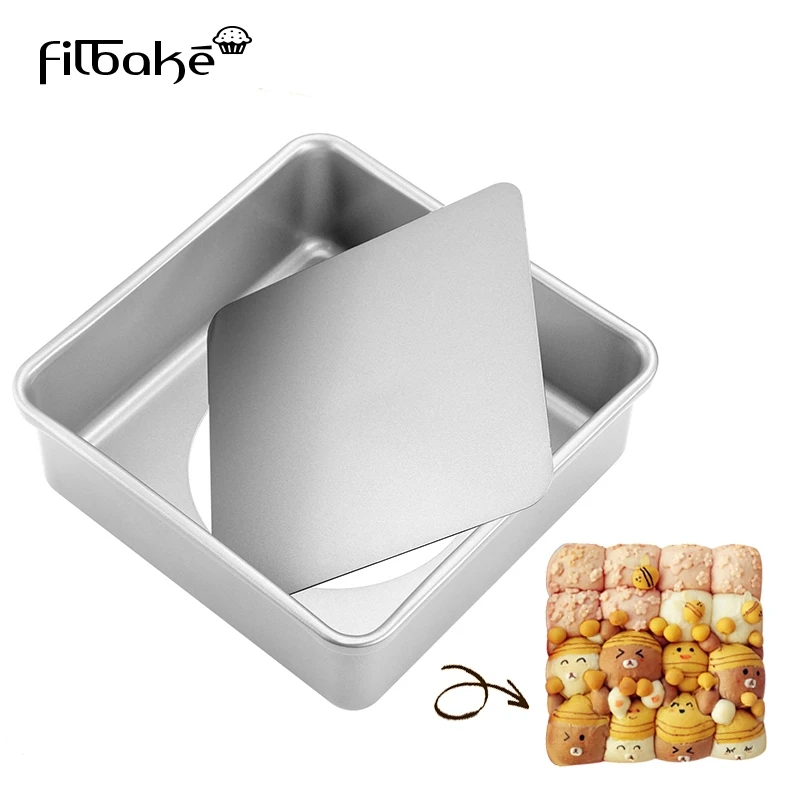 Filbake алюминиевая квадратная Сковорода Из чизкейка шифоновая форма для торта