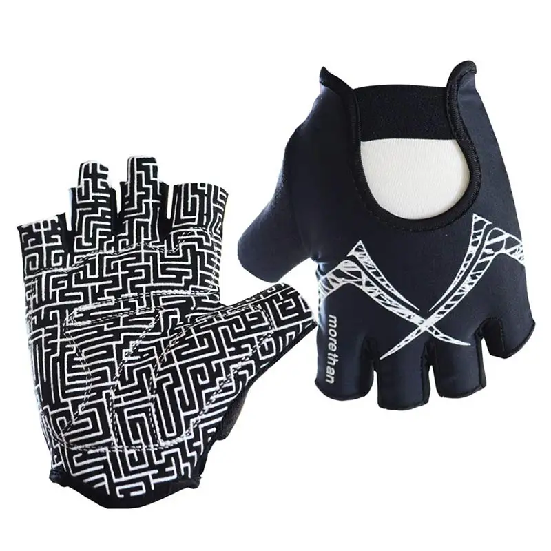 Перчатки велосипедные для мужчин и женщин тренировочные митенки тренажерного