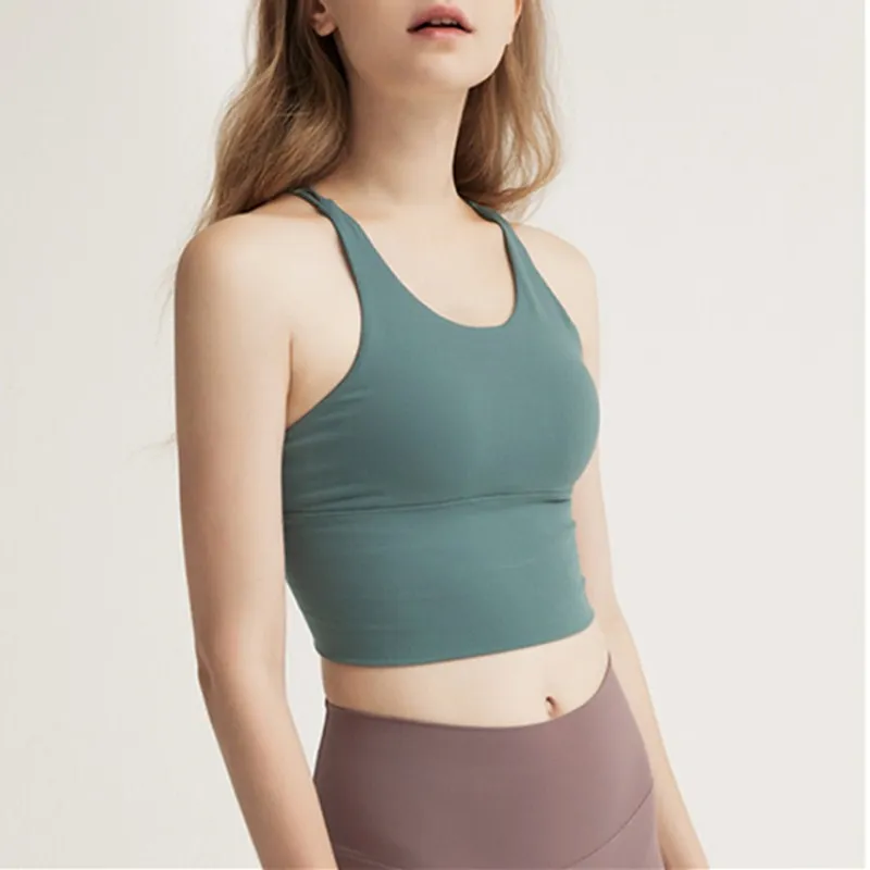 6 цветов рубашки для йоги женский топ фитнеса тренажерного зала кроп топы жилет