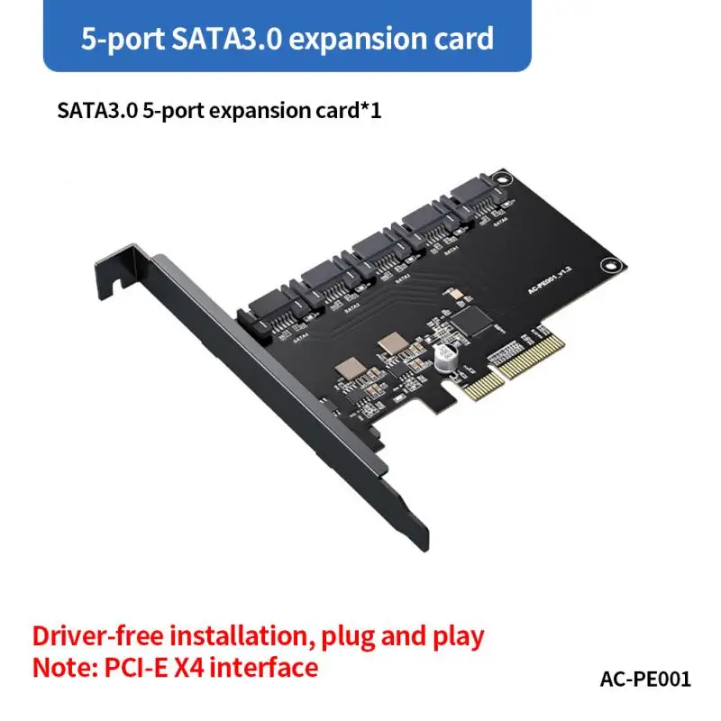 PCIE SATA Card 16 Ports 6Gb 3.0 PCIe To Controller Expansion X4 PCI Slots Support Devices | Компьютеры и офис