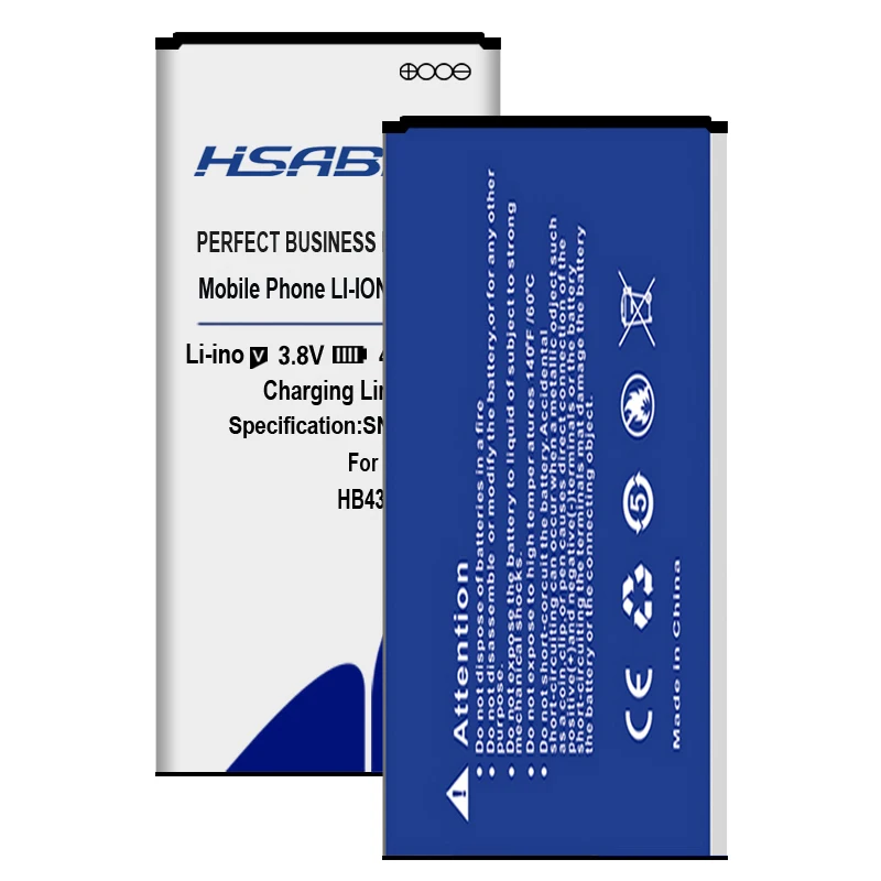 HSABAT 4550 мАч аккумулятор для huawei y5II Y5 II 2 Ascend 5+ Y6 honor 4A SCL-TL00 honor 5A LYO-L21 HB4342A1RBC Высококачественный аккумулятор