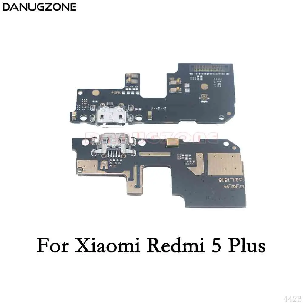 10PCS/Lot For Xiaomi Redmi 5 Plus USB Charging Dock Jack Plug Socket Port Connector Charge Board Flex Cable | Мобильные телефоны и