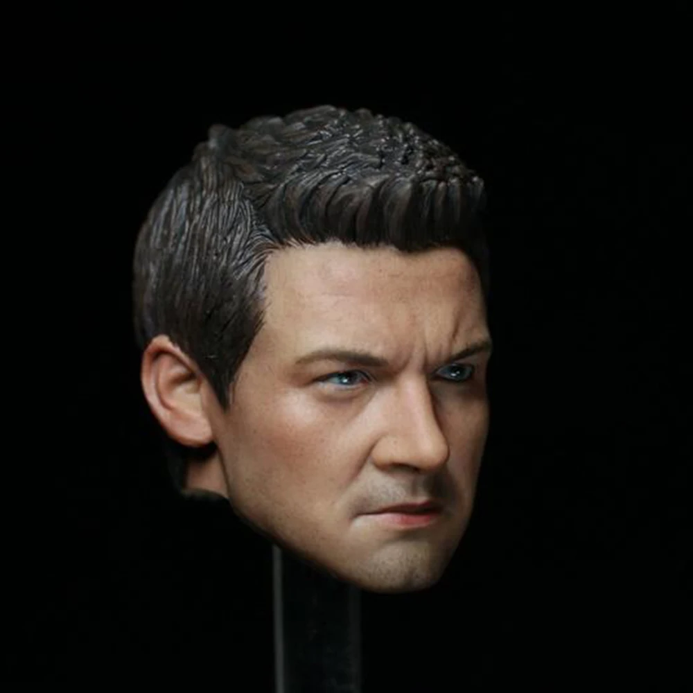 In stock 1/6 Scale Hawkeye Man Jerseys Renner Male Head Sculpt Fit 12 '' Action Figure | Игрушки и хобби