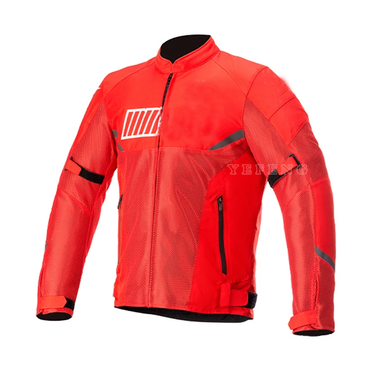

Летняя мотоциклетная сетчатая куртка для верховой езды, 3 цвета, мотоциклетная куртка Gp, дышащая гоночная куртка с защитой без подкладки, но...
