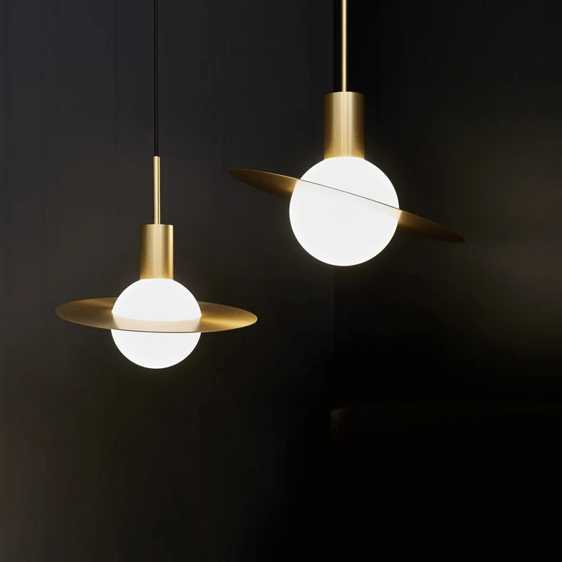 

nordic iron lustres para quarto led wall moon lamp bathroom fixture ventilador de techo nordic decoration home luzes de teto