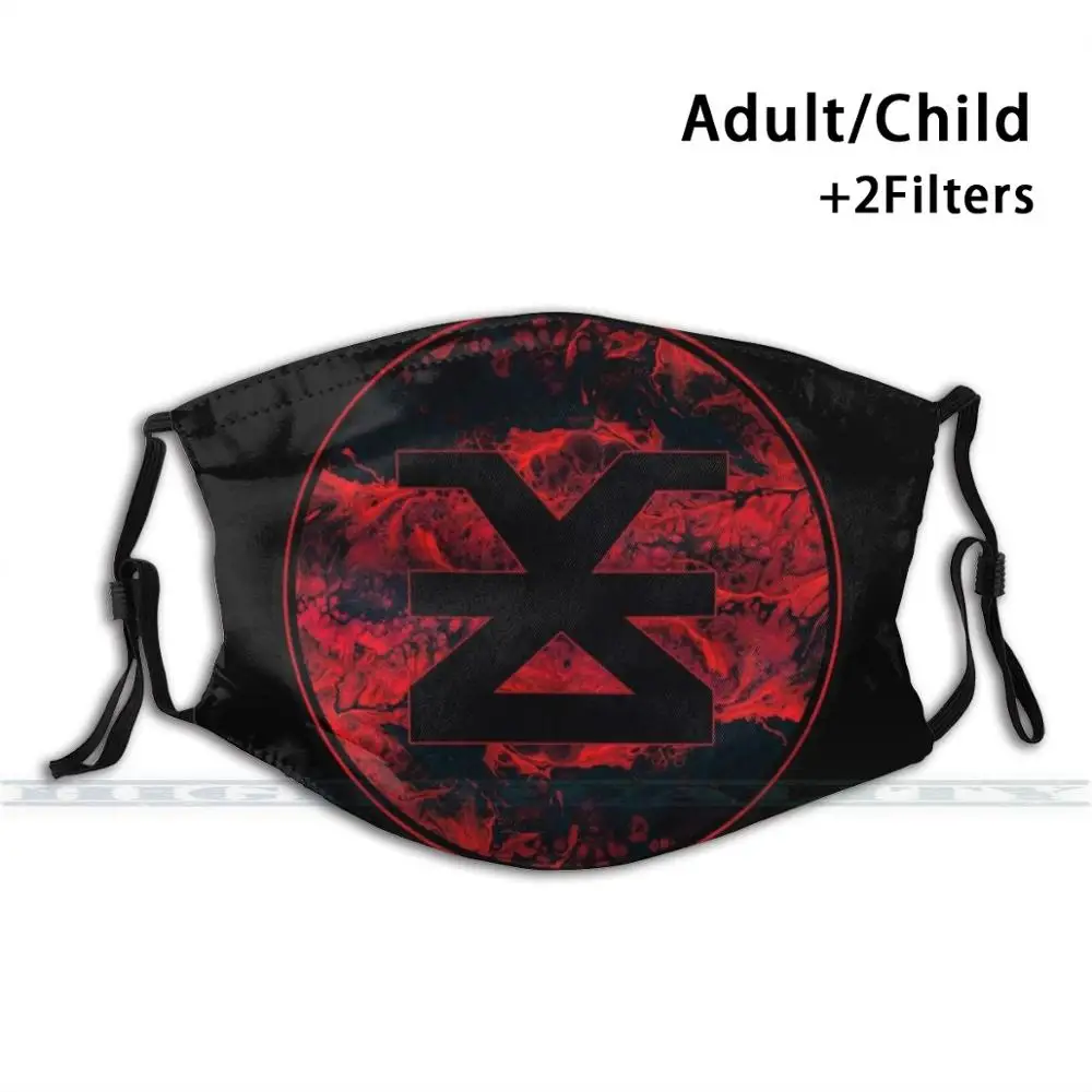 

Mark Of Khorne Print Reusable Mask Pm2.5 Filter Trendy Mouth Face Mask For Child Adult Khorne Chaos Mark Mark Of Khorne Symbol