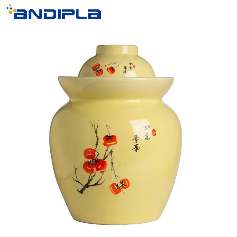 Утолщенная керамическая бутылка для маринования корейские ночные пятна