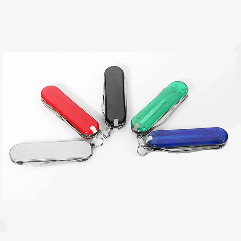 High Quality Stainless Steel Multifunctional Color Outdoor Folding Knife Scissors File Tweezers Fruit | Инструменты