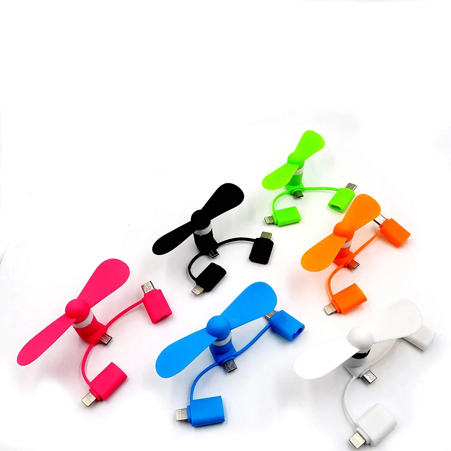 Портативный охлаждающий кулер 3 в 1 мини-вентилятор с USB ручной для сотового