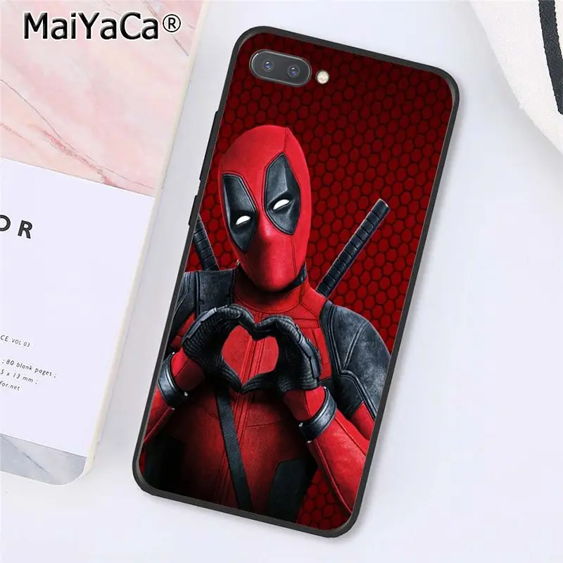 MaiYaCa фильма «Дэдпул»; рубашки Железный человек с принтами "Marvel", "Мстители", Чехол для телефона для huawei смартфона Honor 8X9 10 20 Lite 7A 5A 7C 10i 20i View20