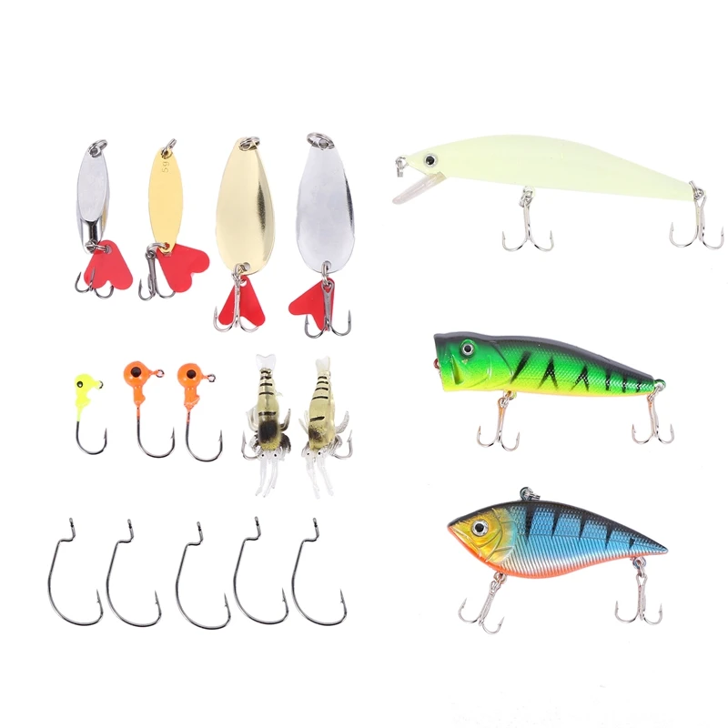 100 рыболовные приманки блесны вилки ложки мягкая искусственная форель лосось +