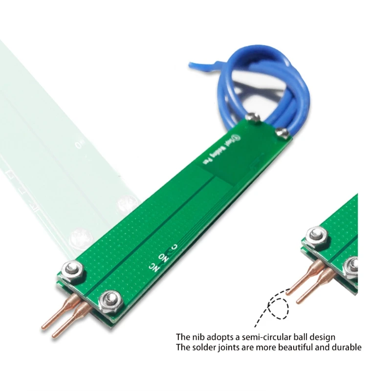 

7XEA Mini Spot Welder Set for Painting Replica Figurine and Hobby Work Portable Welding DIY Accessory Simple Operation