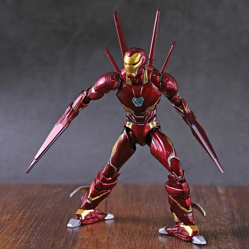 

SHF Iron Man Mark L MK 50 Nano Weapon Set PVC Action Figure Collectible Model Toy