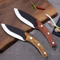 handmade hammered forged kitchen knife kitchen knife meat slicing knife butcher knife boning knife sashimi cooking tools