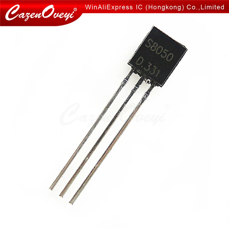 100 шт./лот S8050 TO 92 8050 TO92 Новый триодный транзистор в наличии|Транзисторы| |
