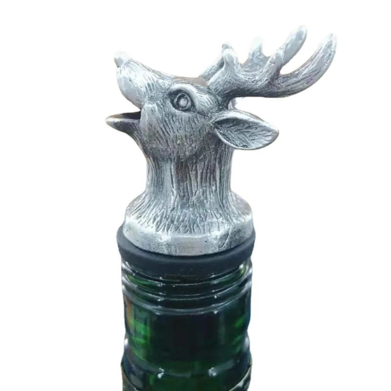Интересная полярная мини-пробка для бутылки с оленем 6 цветов | Дом и сад